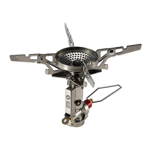 柯曼钛版火箭炉XT-2F专业登山徒步烧水燃气炉 大功率稳压高山炉头