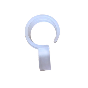 窗帘挂钩钩子辅料配件四爪钩布带布钩塑料夹环S钩罗马圈开口圈钩