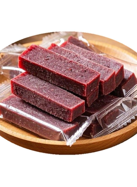 鲜果打桨桑葚山楂条蓝莓山楂片干无添加酸甜开胃解馋零食水果健康