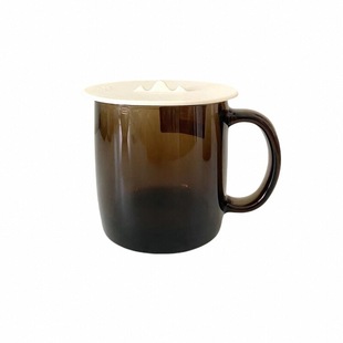 乐美雅俄罗斯进口暮光牛奶杯早餐玻璃杯家用大容量耐高温轻奢杯子