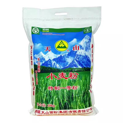 新疆天山面粉中筋粉饺子粉官方店