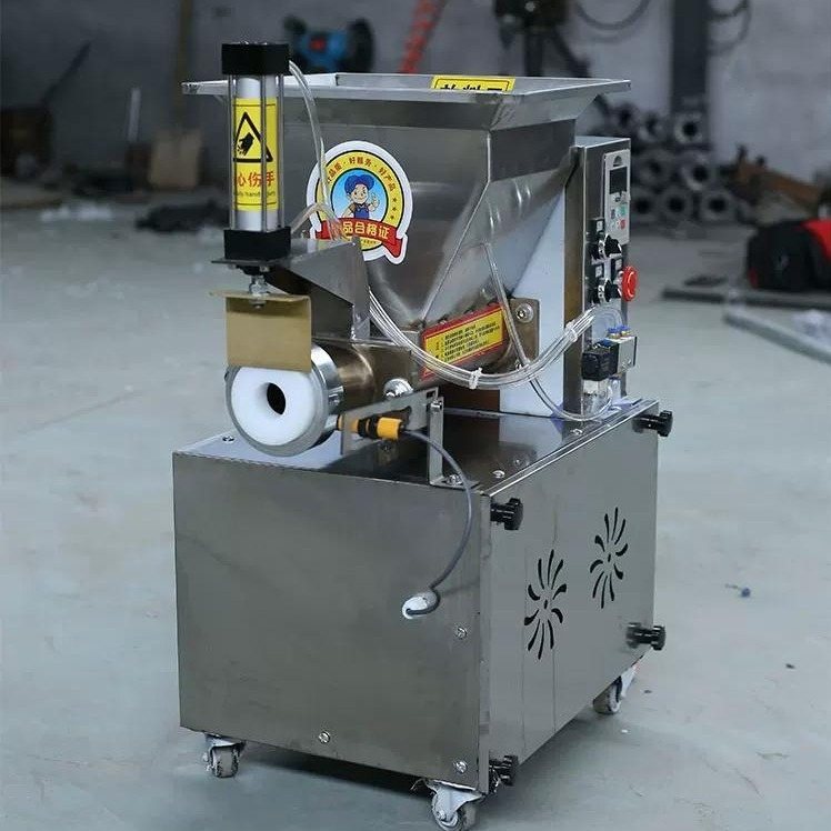 新款泡芙枣加工分切剂子机气动不沾面团分割机厂家供应面团分块机