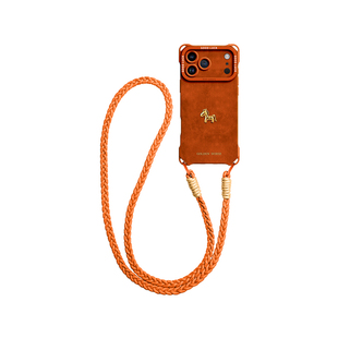 金色小马适用苹果17promax手机壳iphone17新款17pro套17e可背斜挎16腕带15挂绳14橙色13硅胶12女pro全包年外