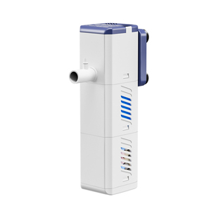 小型鱼缸过滤器净水循环水泵三合一专用棉吸鱼粪过滤盒制氧一体机