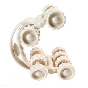 滚轮按摩器保健太空月球车全身经络推拿仪全身家用手动16轮按摩器