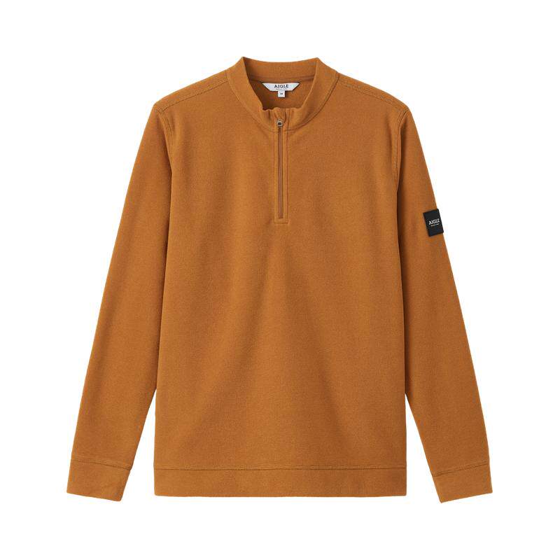 AIGLE女士抓绒衣半拉绒保暖舒适