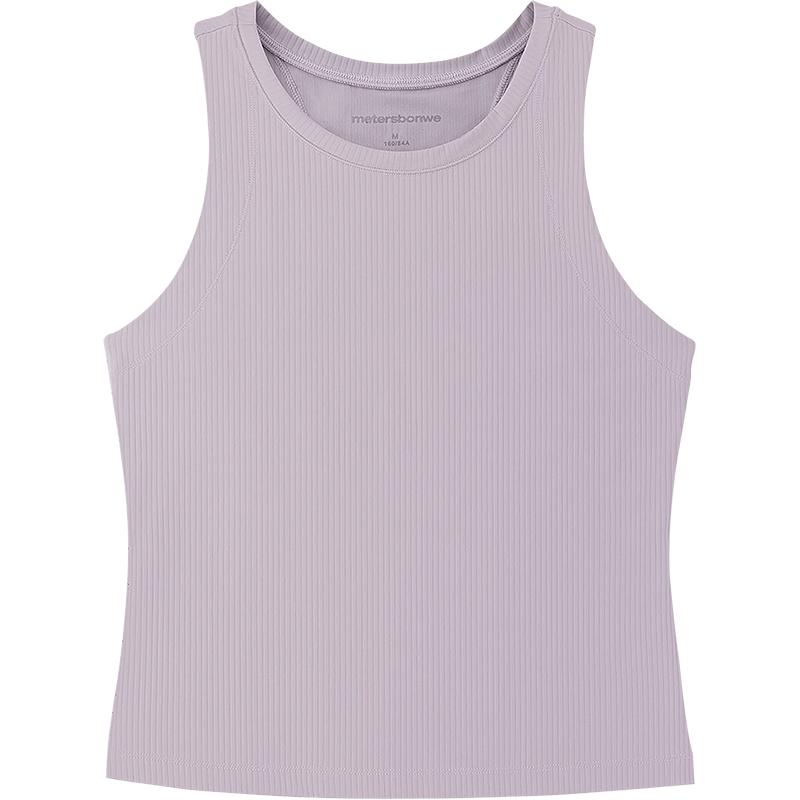 美特斯邦威春季新款女工字背心