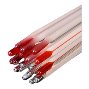 玻璃温度计红水银化学实验棒表温度表家用温度计养殖大棚温度计