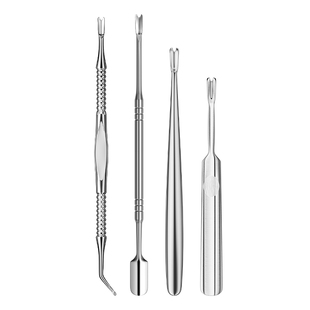 KaSi美甲死皮叉不锈钢锋利去死皮手指甲修脚美甲店专用推剪挫工具