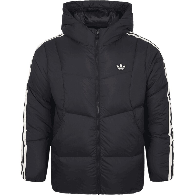 滔搏丨adidas阿迪达斯三叶草儿童舒适百搭运动休闲羽绒服KX9016