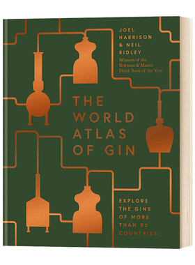 the world atlas of gin 杜松子酒世界地图集 英文原版 餐饮指南 纯全英文版正版原著进口原版英语书籍