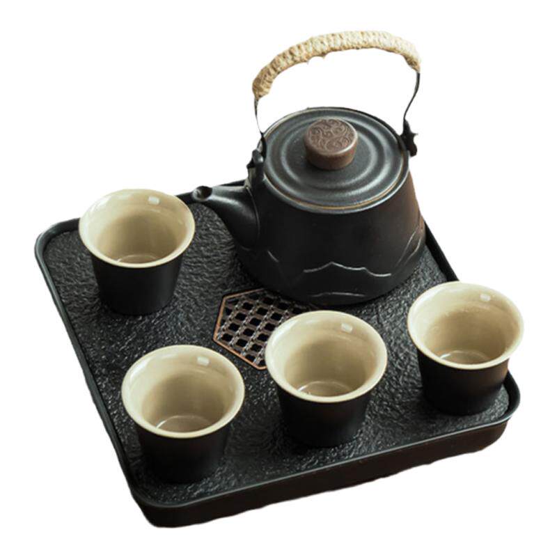 顾竹小套装茶具家用现代轻奢陶瓷茶壶茶杯茶盘两人用简约酒店茶具