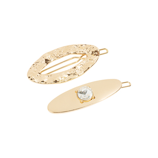 L. ERICKSON/莱丽克森金属装饰发夹-两色可供选择