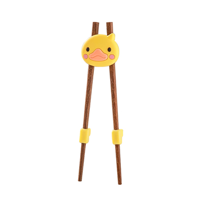 儿童筷子训练筷3岁6岁婴儿练习筷宝宝专用红檀木辅助器学习筷