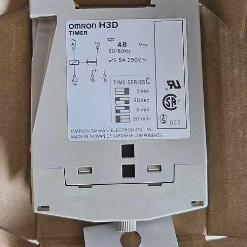OMRON H3D TIMER AC48V TIME C NEW