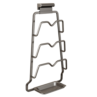 锅盖架壁挂式免打孔厨房置