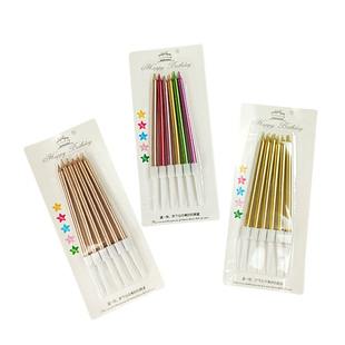 生日蛋糕用浪漫创意网红 ins蜡烛 儿童金色烘焙铅笔数字蜡烛