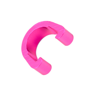 自行车过线扣 C型扣 铝合金刹车线管扣变速线扣固定C型扣线管卡扣