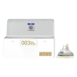 陌陌大白超薄裸入003安全套玻尿酸避孕套持久精致铁盒正品旗舰店