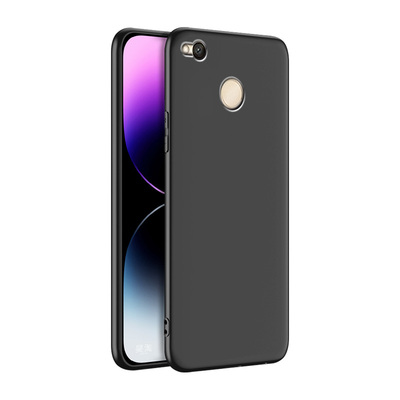 秋昊适用于红米4X手机壳送钢化膜redmi4x新款防摔MAE136微磨砂纯色简约MAE136男网红全包MAE136硅胶软壳MAE13