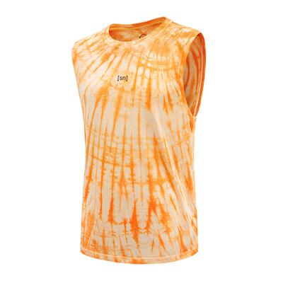 SN美利奴羊毛扎染无袖T恤