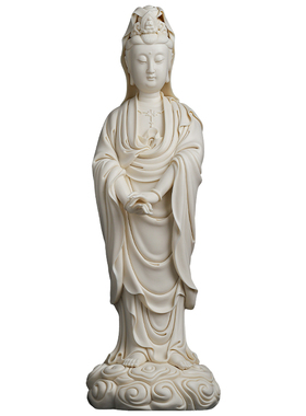 陶瓷观世音菩萨佛像艺术收藏摆件