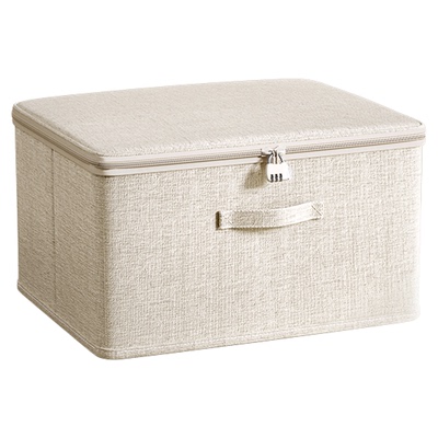 天山棉麻大容量衣物收纳箱