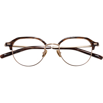 半框纯钛减龄防蓝光近视眼镜