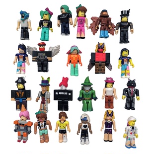 外贸散货Roblox超可动人仔虚拟世界摆件儿童玩具出口稀有珍藏