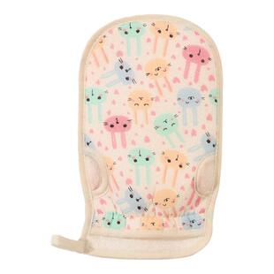 卡通搓澡巾女可爱不伤肤洗澡巾家用细砂搓泥搓背擦澡手套搓澡神器