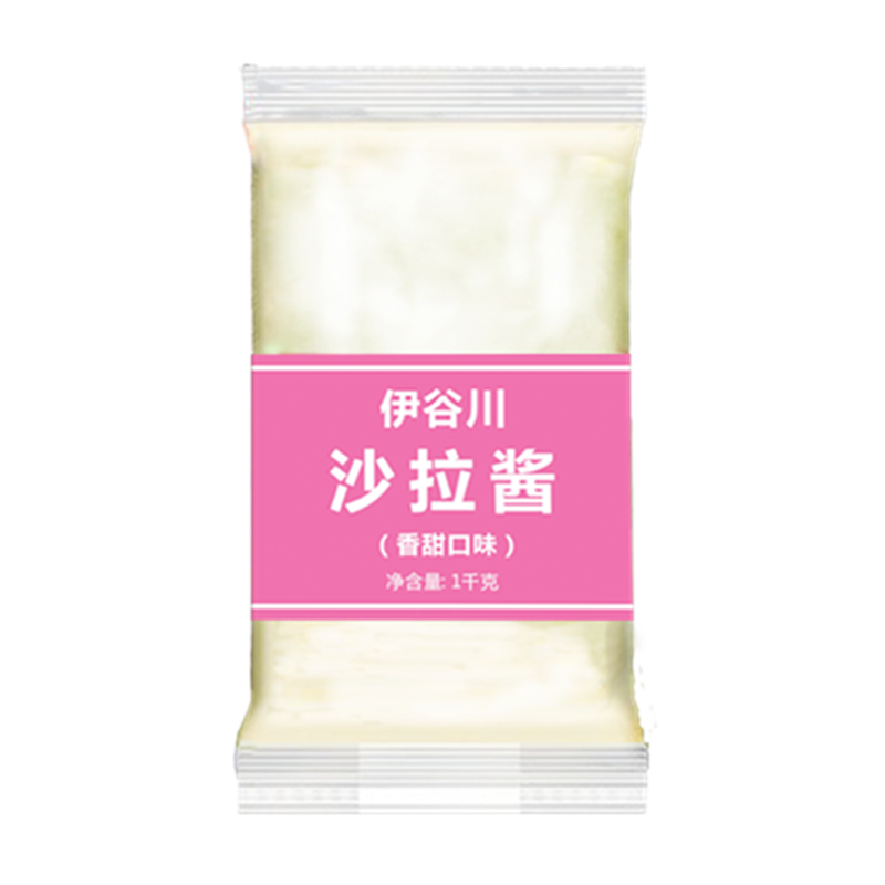 伊谷川香甜沙拉醬1kg*12包 脆皮雞飯 烤肉拌飯水果蔬菜沙拉 包郵