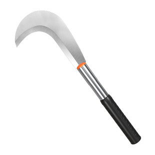 镰刀砍割两用锰钢割草刀农用长柄弯刀户外钓鱼砍镰割树枝开路神器