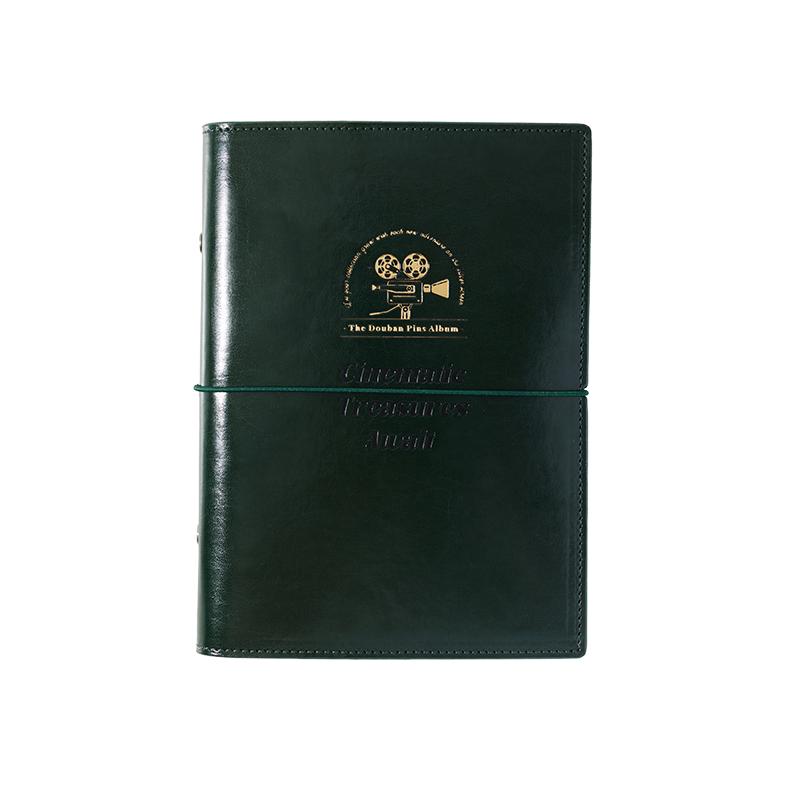 豆瓣原创毛毡徽章收纳本 皮质金属胸针收纳册 谷子展示册pin收藏册