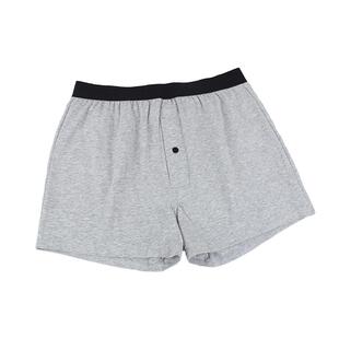 BXMAN宽松男士内裤男平角裤纯棉针织弹力阿罗裤中腰四角裤大短裤