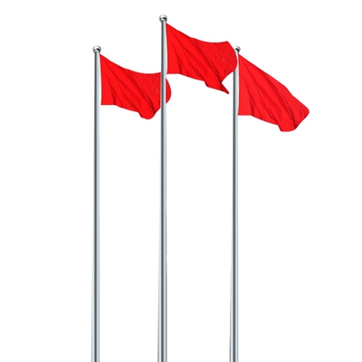 户外不锈钢旗杆学校锥形电动手摇