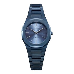 D1MILANO同款30mm女庄不锈钢表壳表带超薄款石英防水