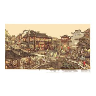 十字绣2025新款线绣客厅大幅大气古风南乡旧梦图自己手工刺绣2024