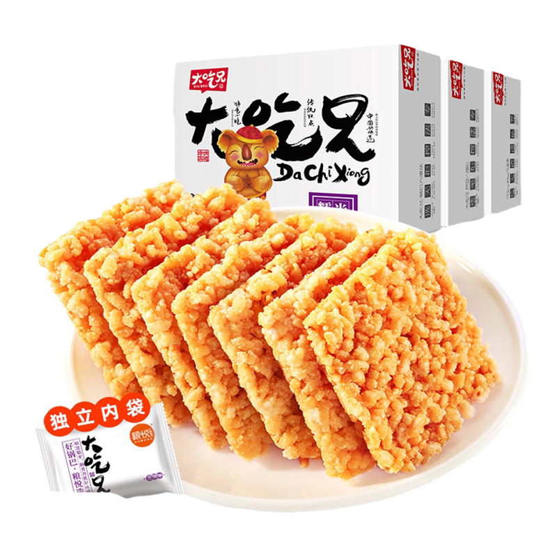 粮悦大吃兄糯米锅巴400g盒装