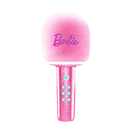 猫王灵感芭比联名K歌话筒音响一体式麦克风棒棒糖儿童唱家用无线
