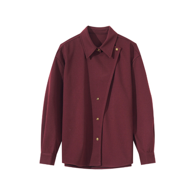 Hualun免烫长袖衬衫加厚