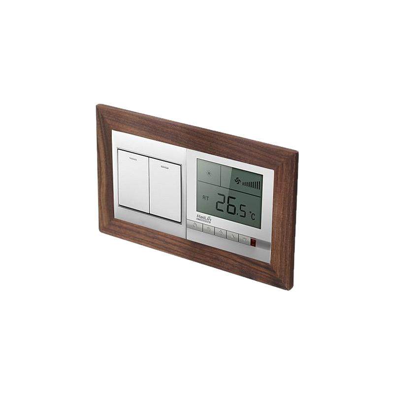 实木开关装饰墙贴边框保护套插座装饰框面板遮挡墙面美化防脏圆角