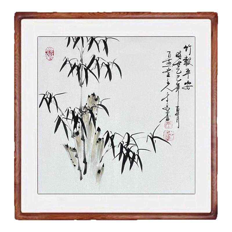 人工手绘国画真迹写意花鸟画