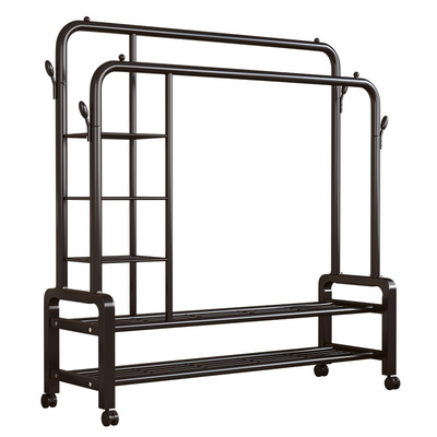 【全网底价】加粗25管衣帽架双杆