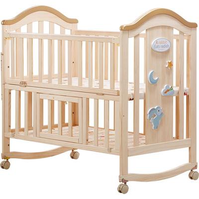 圣贝恩婴儿床实木多功能新生摇床