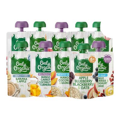 奥莉有机水果泥2袋/组