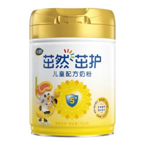 飞鹤茁然茁护4段儿童配方牛奶粉750g*1罐