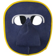 牛皮面罩电焊防护面罩全脸轻便