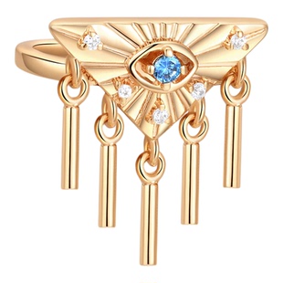 G XIAOXIAO 新年礼物【恶魔之眼】法式气质高级个性百搭耳夹 DE28