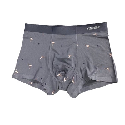 魅丽翘莫代尔抗菌薄款平角短裤