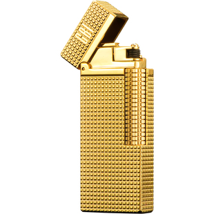 正品GBI大船黄铜打火机无声小巧高档充气火机时尚迷你型商务送礼